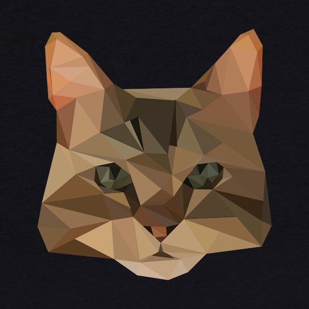 Geometrical bengal cat by AwesomMT